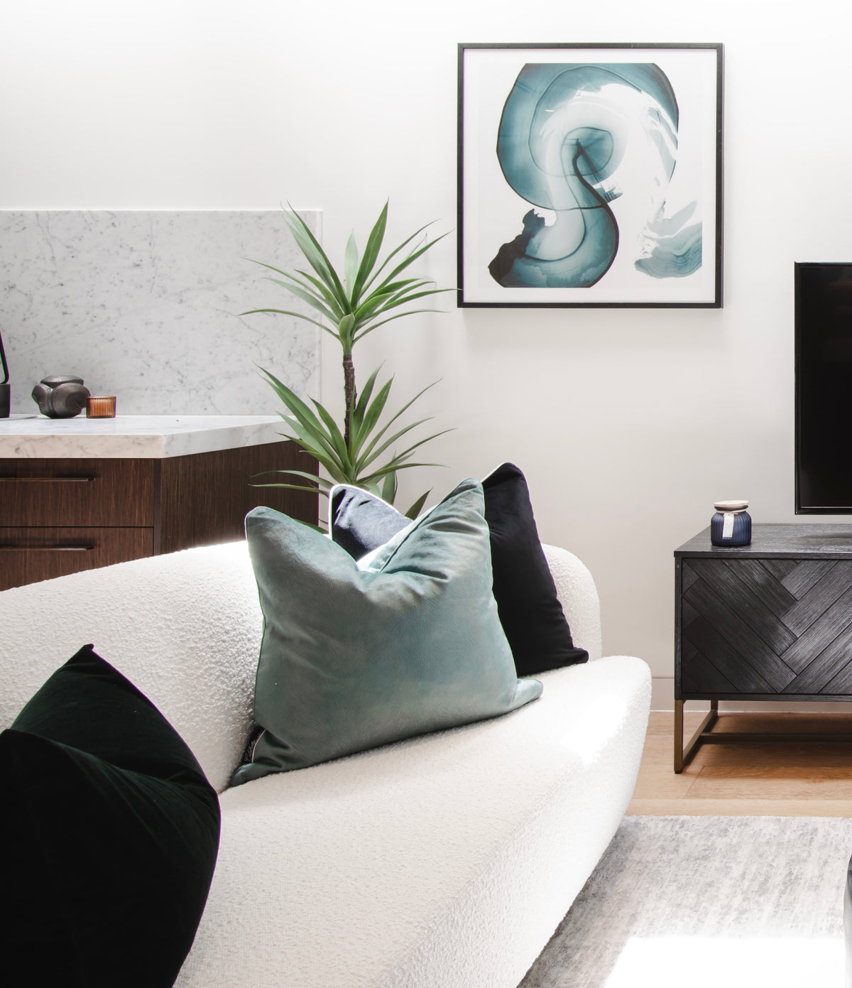 Velvet Grey Cushion