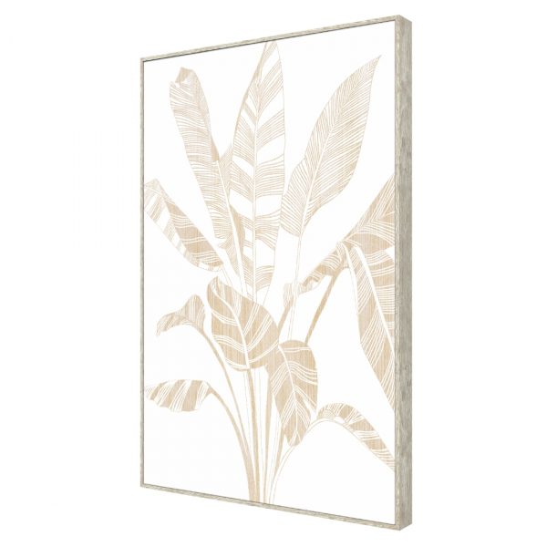 TROPICAL LEAVES IN CARVING