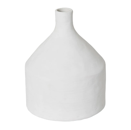 Imani Textured Vase White