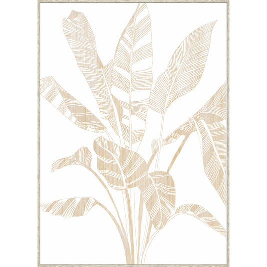 TROPICAL LEAVES IN CARVING