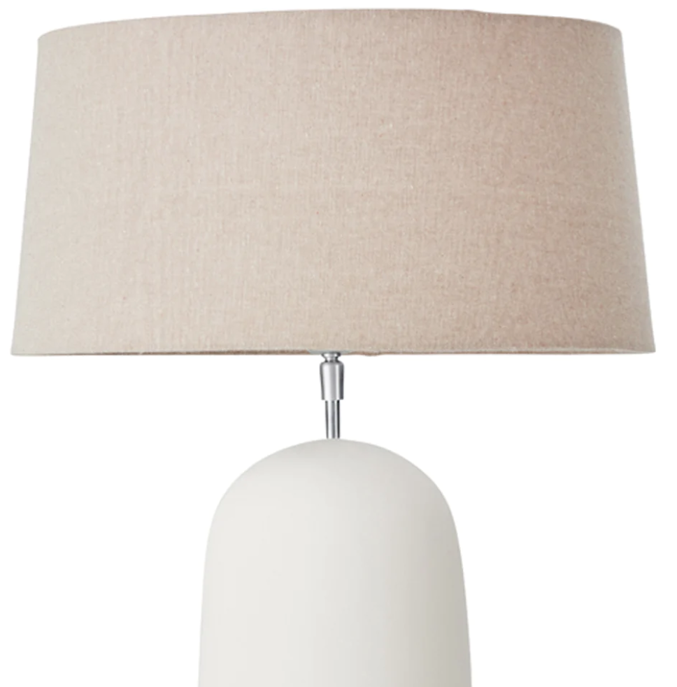 Kalina Ceramic Lamp Ivory