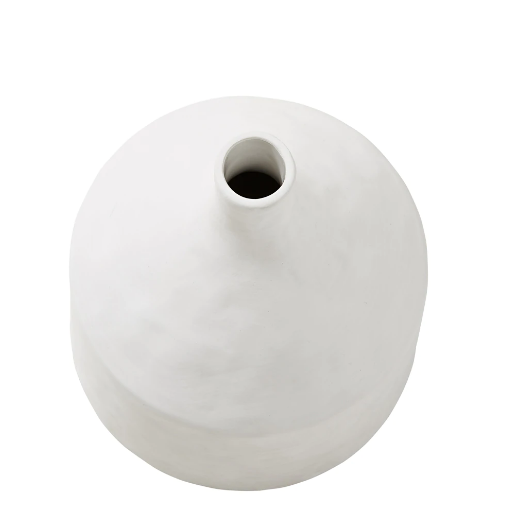 Imani Textured Vase White