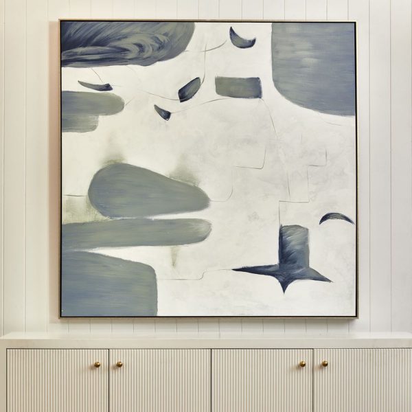 FADED SHADOW OIL ON CANVAS PAINTING