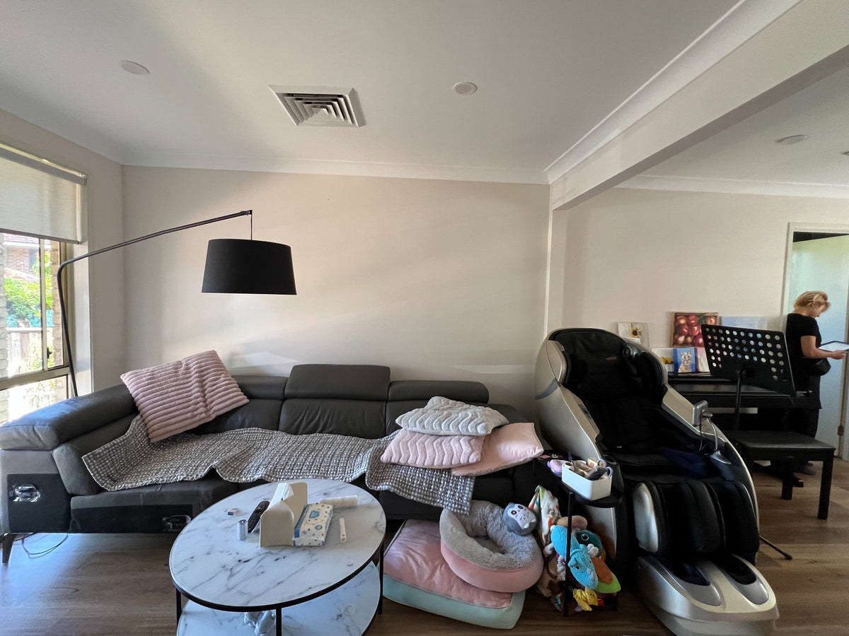 Lane Cove Living Room before styling