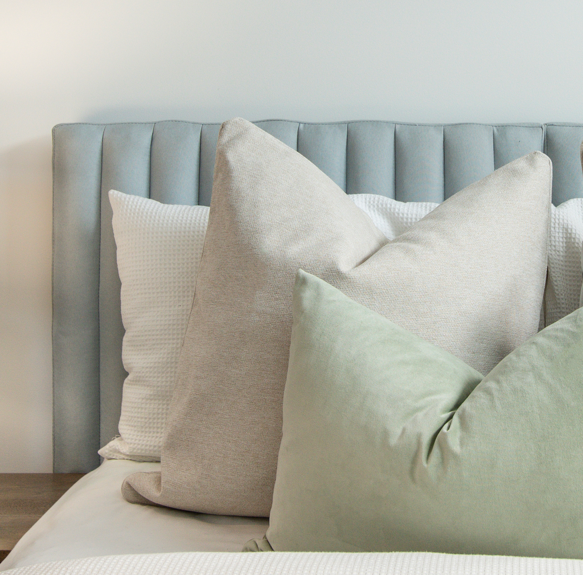 Woven Cream Cushion