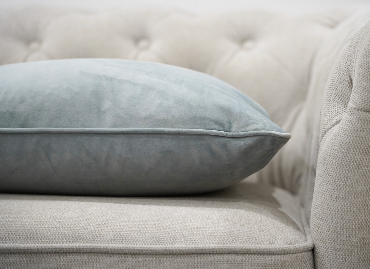 Velvet Grey Cushion