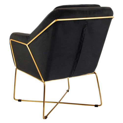 Dover Velvet Armchair