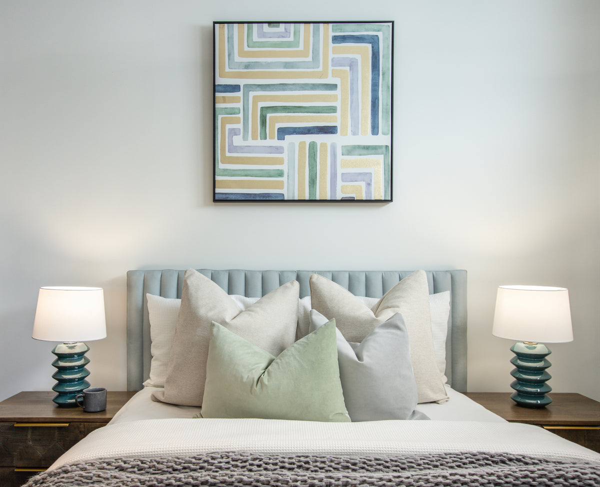 Woven Cream Cushion